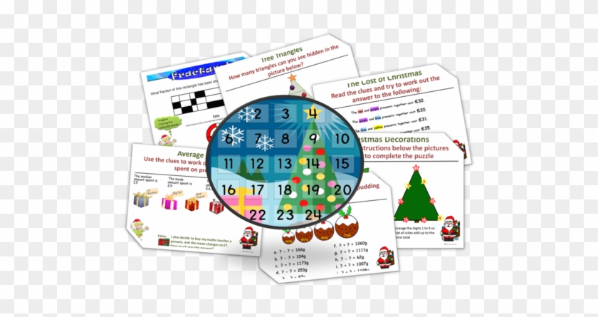Christmas Maths Advent Starter Calendar - Advent Calendar #979345