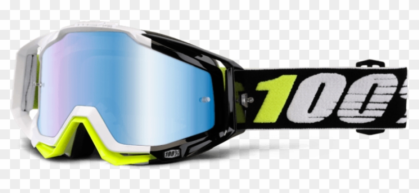 25 Days Of Christmas - 100 Racecraft Emara Goggle Black Frame Mirror Blue #979390