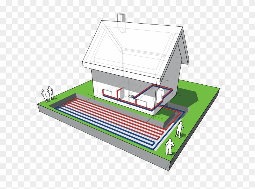 Ground Source Heat Pump Groundwork House - Heat Pump #979396