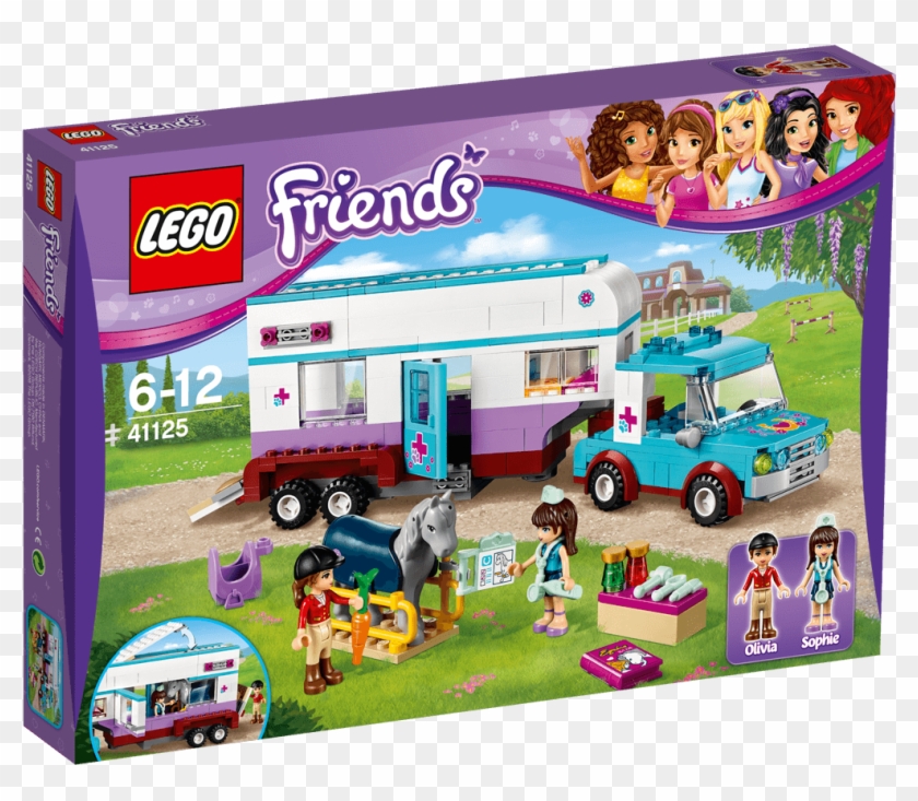 Lego Friends Horse Trailer Instructions - Lego 41125 - Friends Horse Vet Trailer #979535