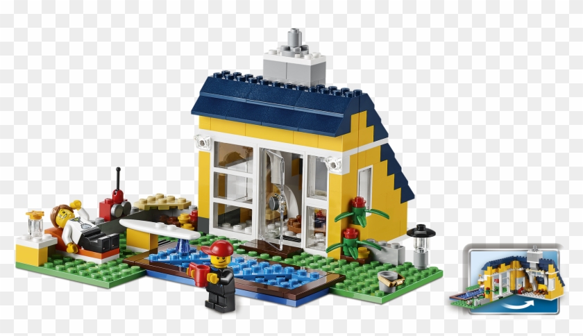 Домик На Пляже Lego Creator 31035 Лего - Lego Creator Beach Hut 3-in-1 #979546