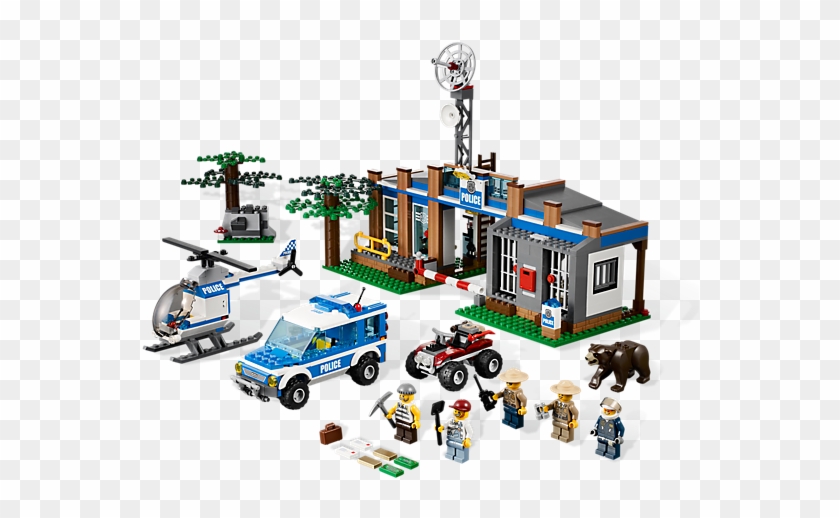 Lego City Forest Police Station Be On Guard For Robbers - Lego City Forest Police Station #979561