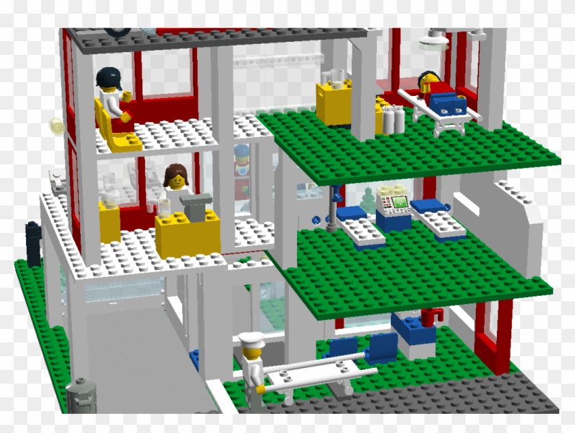 6380 - Lego Hospital 6380 Instructions #979611
