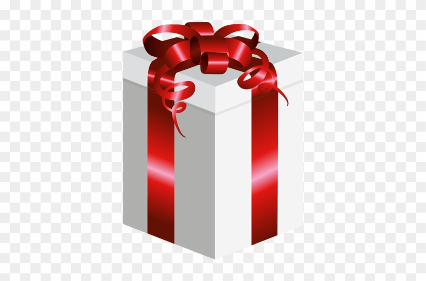 Long Wrapped Gift Box Transparent Png - Gift Box Only Png #979664