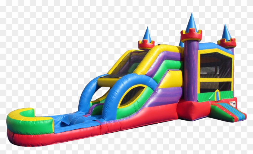 Water Bounce House Als And Television Bqbrerie - Water Slide Transparent Background #979674