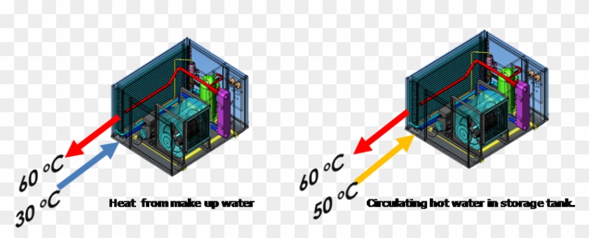 Heat Pump สูงถึง 60 องศาเซลเซียส - Diagram #979723