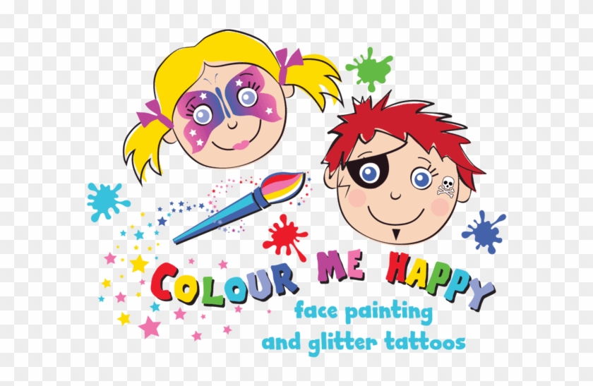 Face Painting Clipart - Cartoon Face Painting #979773