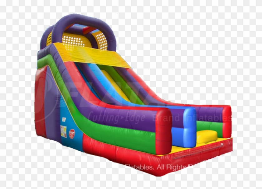 Wacky 18' Slide - Inflatable Castle #979955