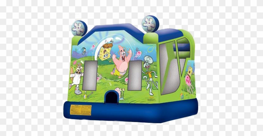 Spongebob Combo Moonbounce - Sponge Bob Square Pants #979993