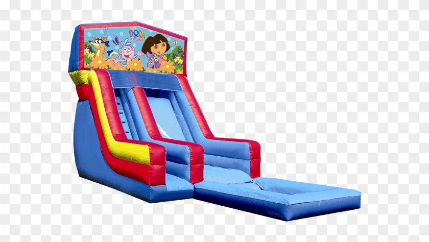 Dora Water Slide - Little Mermaid Water Slide Rental #980011