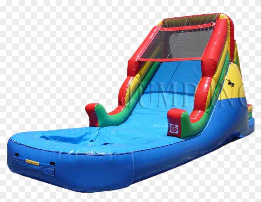 14 Ft Water Slide - Water Slide Png #980021