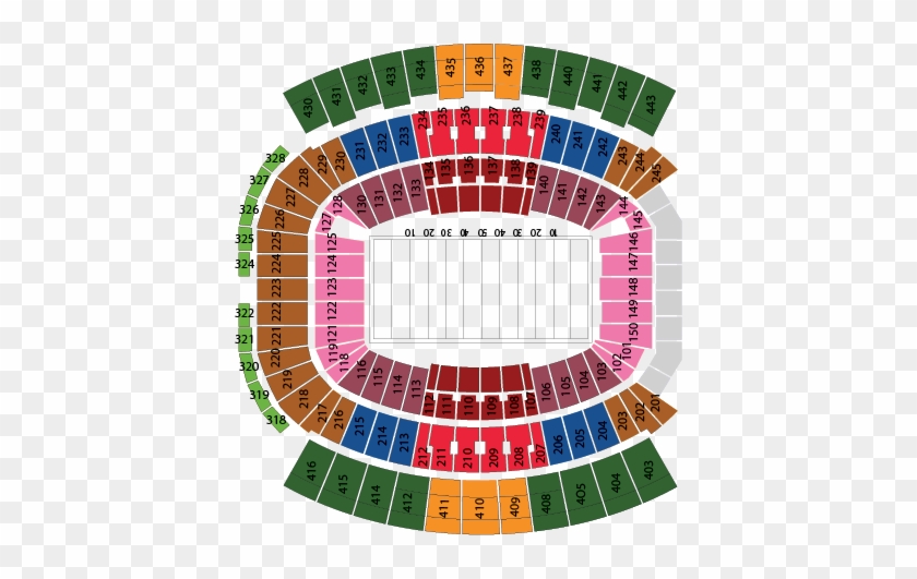 Jacksonville Jaguars Vs Baltimore Ravens Tickets - Metlife Stadium Seating Chart #980051