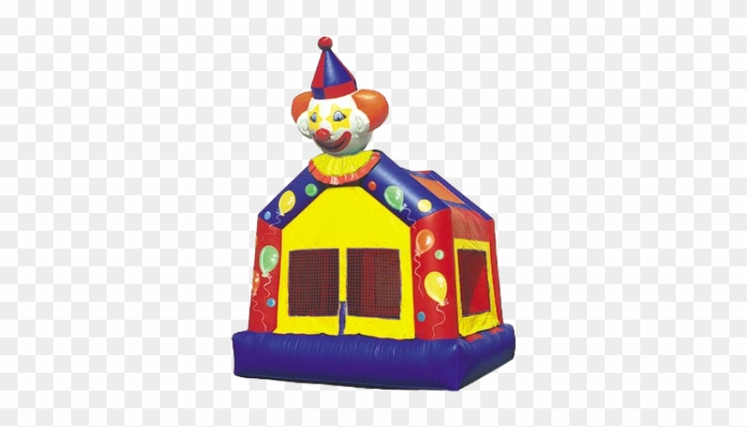 Kids Like Being In Charge Of Their Own Fun - Bounce House With Clown #980061
