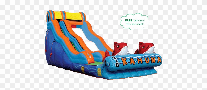 Big Kahuna Water Slide - Big Kahuna Inflatable Water Slide #980081
