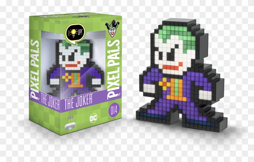 Pdp Pixel Pals Dc Comics The Joker Collectible Lighted - Pixel Pals Dc Comics Joker #980091