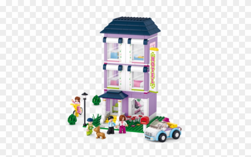 Sluban Building Blocks Girls Dream Serie Hotel #980222