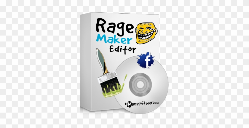 New Rage Maker Editor Is A Php Script For Your Website - Troll Face Wall Decal Sticker 25" X 20" #980226