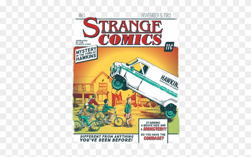 Stranger Comics - Stranger Things Eleven Mike Dustin Lucas Will Demogorgon #980267