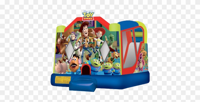 Round Up The Kiddies And Come Jump And Slide With Woody - Toy Story Jumping Castle Sydney #980292