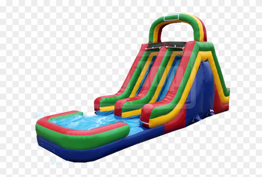 18 Ft Water Slide And Slip N Slide Combo - Playground Slide #980301