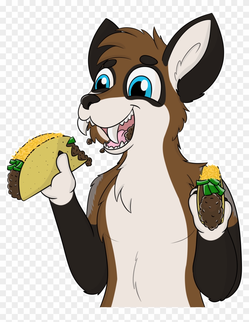 Double Handed Tacos - Cartoon #980334