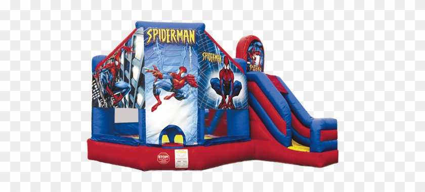 Spiderman Inflatable Bounce House - Spiderman Inflatable Bounce House #980364