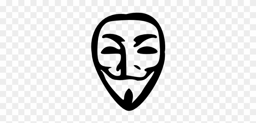 Vendetta - Clipart - Anonymous Cara Png #980397