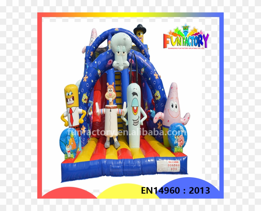 Big Inflatable Slide,christmas Inflatable Water Games,dry/wet - Inflatable #980402