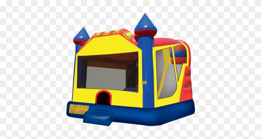 Castle Bounce House Combo - Bounce House With Slide Inside #980411