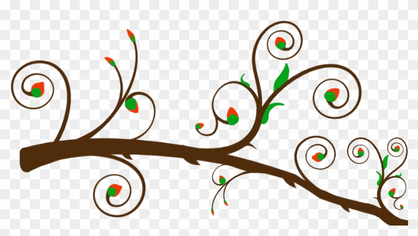 Branch Clipart Png - Tree Branch Vector Png #980428