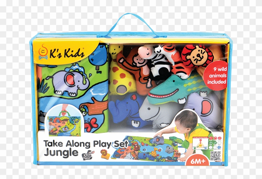 Take Along Play Set - K's Kids Create Your Own City Building Block Set - #980444