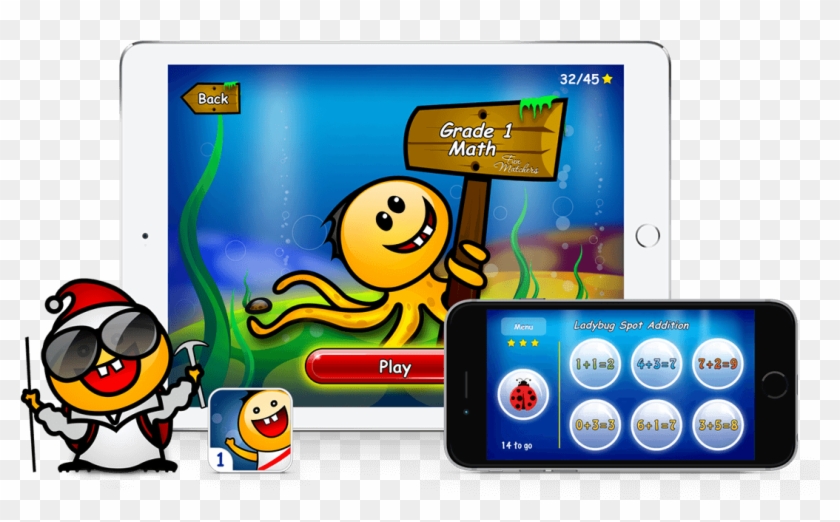Fun Matchers Introduces Early Math, English, General - Smiley #980448