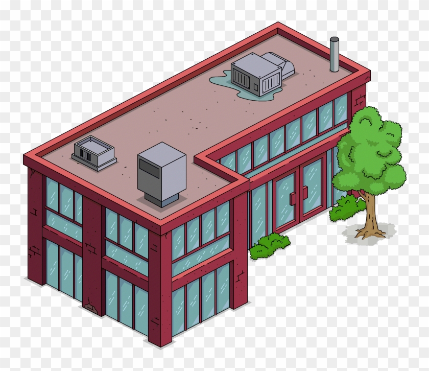 Monsarnowallflipped Monsarnoprimateresources Monsarnolibrary - Simpsons Tapped Out Buildings #980465