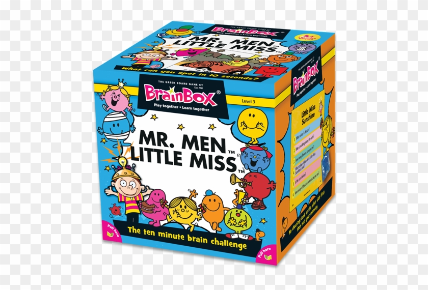 Men Game Brainbox The World Little Miss Fun Little - Mr Men Little Miss Brain Box #980491