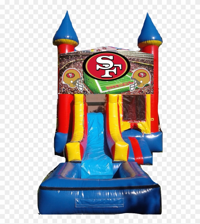 Water Slide Castle Combo Front Jumper Sf 49ers $200/day - Paw Patrol Water Slide #980541