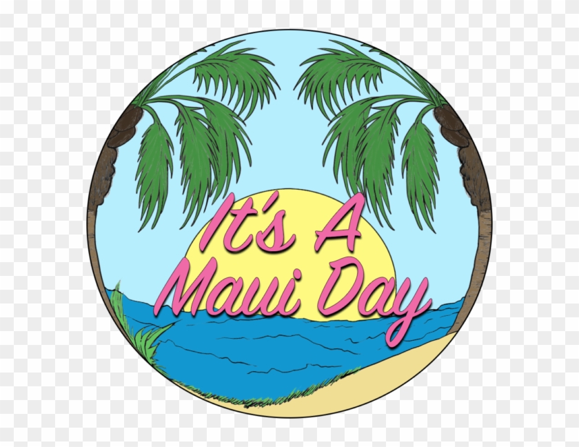 Maui Beach Blanket It's A Maui Day Logo - Maui #980562
