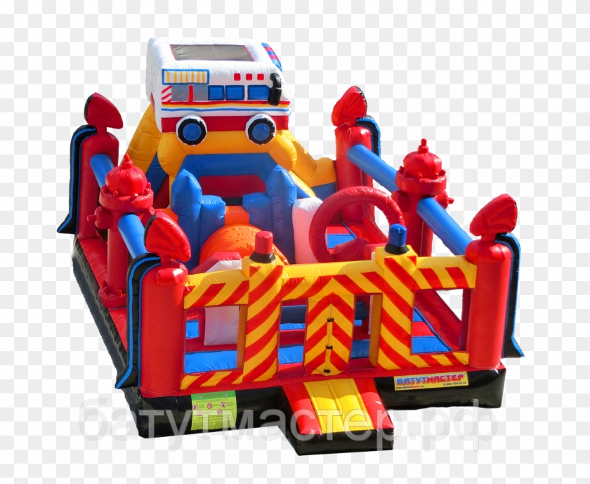 Надувной Батут "пожарная Площадка" 6*4*4 М - Inflatable #980585