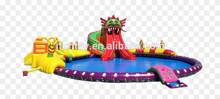 Hotel Inflatable Water Island /floating Water Park - Inflatable #980617