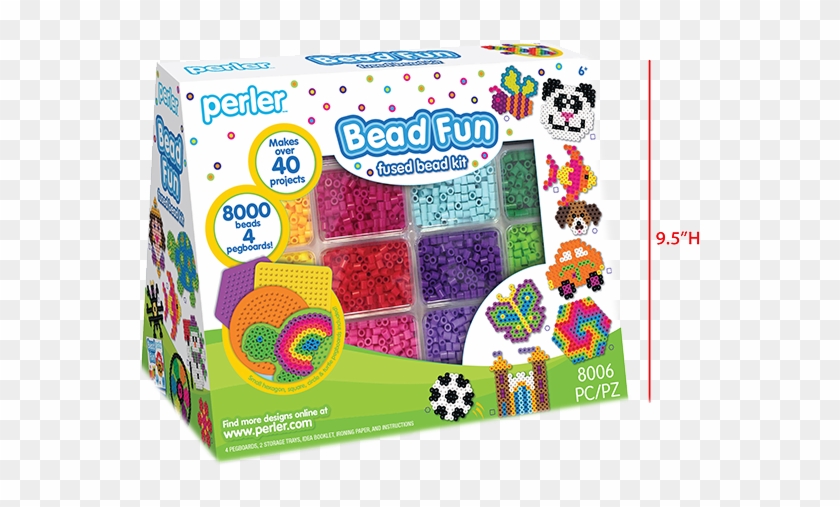 Bead Fun Triangle Box - Perler Fused Bead Kit-bead Fun #980706