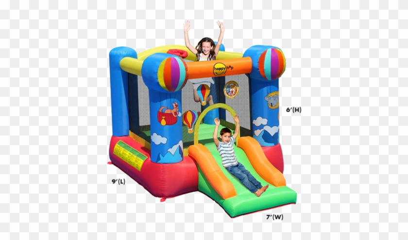 Jumping Castle Of Hoop Bouncer & Slide #980736
