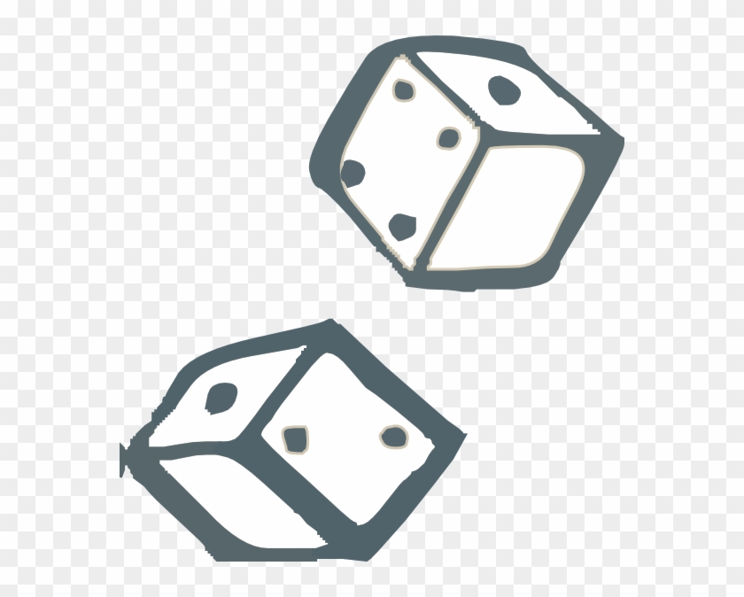 Cartoon Dice Svg Clip Arts 570 X 594 Px - Dice Cartoon Png Transparent #980768