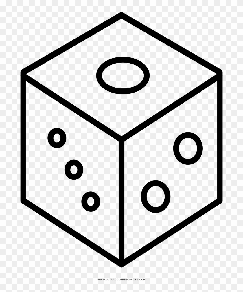 Dice Coloring Page - Icon #980815