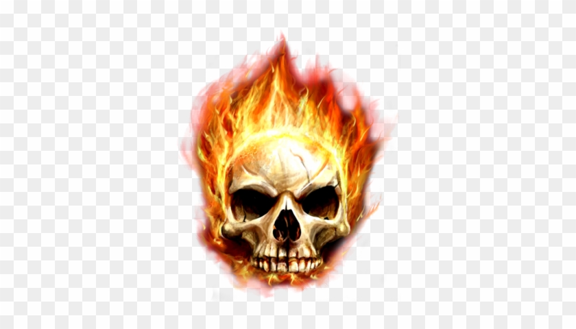Fire Png File - Fire Skull Png #980821