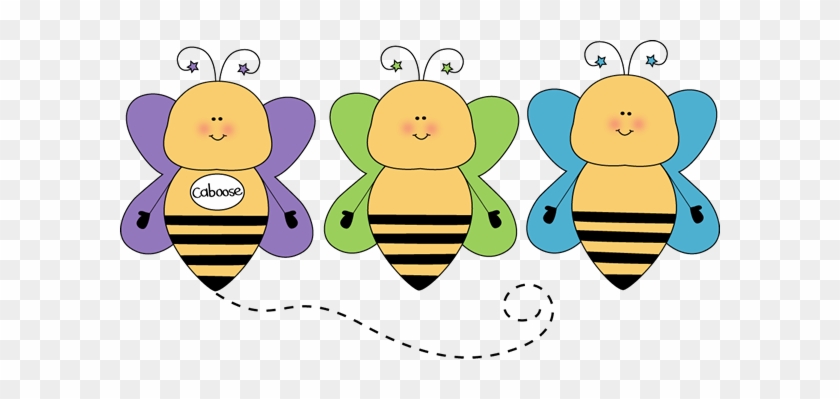 Bee Caboose Clip Art - Line Leader Clipart #980859