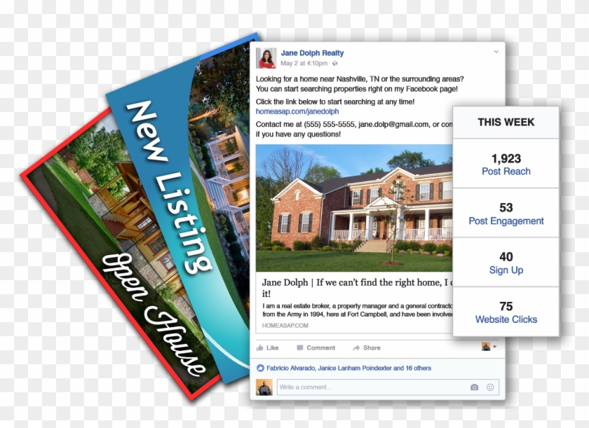 Custom Real Estate Facebook Advertising - Real Estate #980922