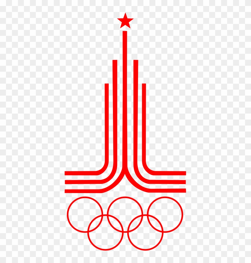Olympic Clip Art - Olympic Games 1980 Logo #980963