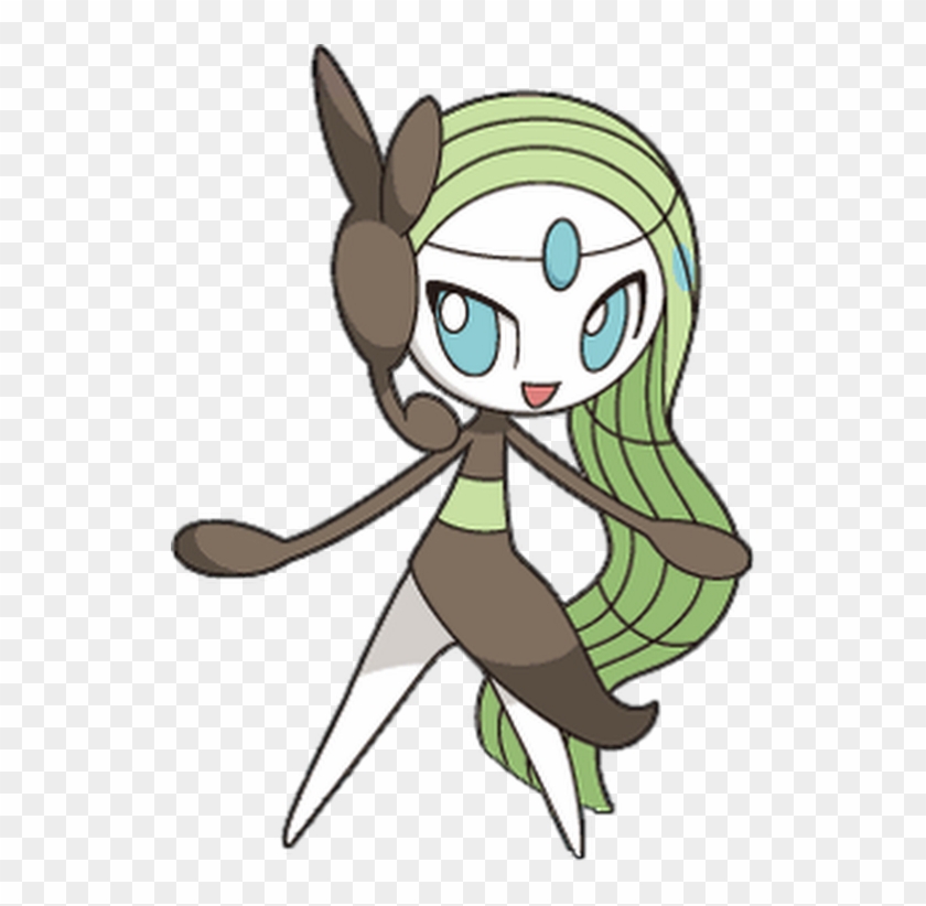 Pokemon Riolu And Meloetta