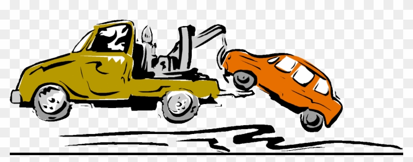 Donation Truck Cliparts - Tow Truck Towing Car Clip Art #981164