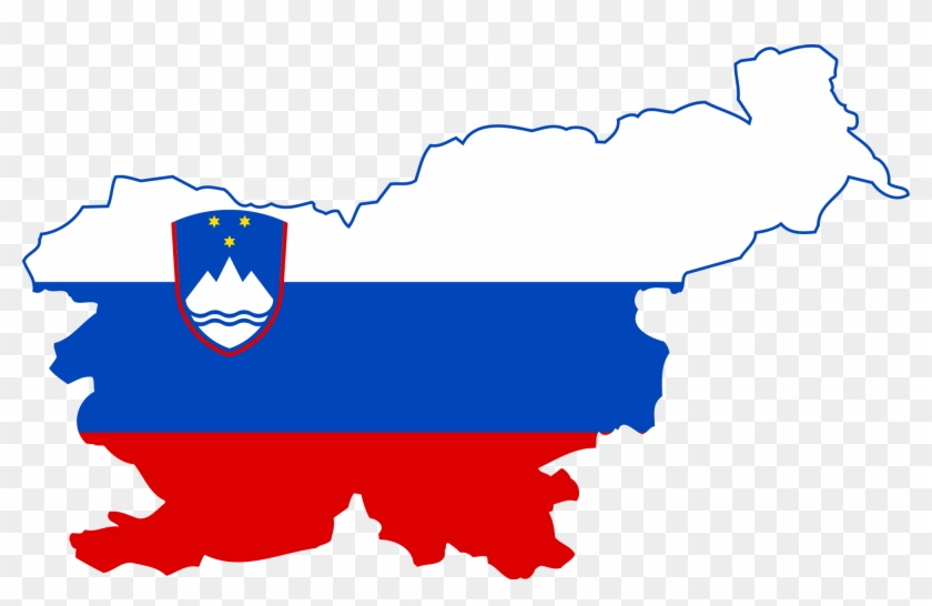 Slovenia Joins Project Mine - Slovenia Flag And Map #981182