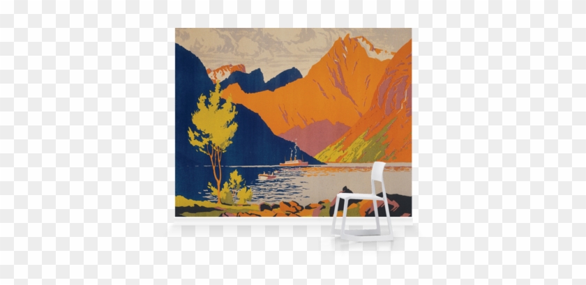 Orient Line To Norway Mural By Herbert Kerr Rooke - Mural #981262